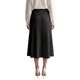 thumbnail image 3 of INSPIRE CHIC Falda Maxi de Mujer Plisada de Punto Acanalado con Cintura Alta Elástica Elegante Línea A Suave y Elástica Casual para Otoño Invierno Faldas de Suéter Mediana Negra, 3 of 6