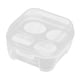 thumbnail image 2 of Caja Organizadora De Almacenamiento De Huevos Estuche De Transporte De Huevos De Viaje Estuche Contenedor De Huevos De Senderismo 4Gird10.5x10.5x6.5cm, 2 of 5