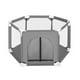 thumbnail image 2 of Corral Bebe Hexagonal Con Aro De Basketball Gris, 2 of 5