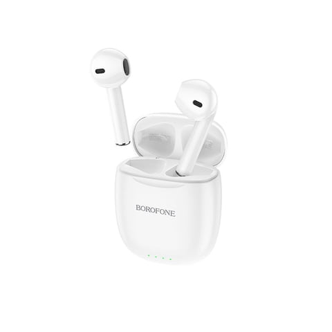 Audífono Bluetooth Tru Wireless Bw17 White Borofone