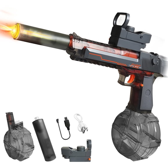 Pistola de agua eléctrica Tcxomino Super 425 ml de alta capacidad