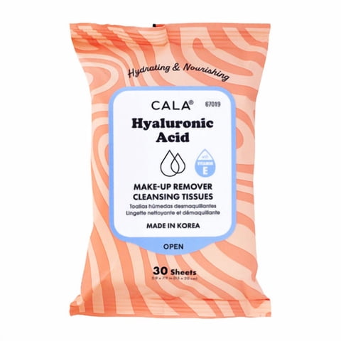 Toallitas Desmaquillantes Cala Ácido Hialurónico 30 Toallitas