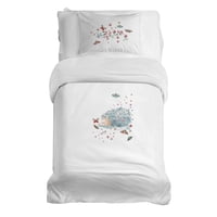 Tuyo Print - Cubreplumón Transición Erizo