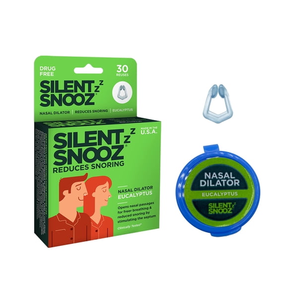 Dilatador Nasal Reutilizable Silent Snooz de Incredible Scents