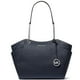 thumbnail image 1 of Cartera Michael Kors Womens Jet Set Large Signature Logo Top Zip Shoulder Bag Admiral, 1 of 2