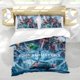 thumbnail image 5 of Cazafantasmas Conjunto de sábanas temático, trío de piezas, cómodo y amigable con la piel, diseño único, regalo de decoración para el hogar para familiares, amigos y fans,135cm *200cm, 5 of 6