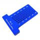thumbnail image 5 of Scriber para trabajar la madera Regla de tipo T Agujero Carpintero Herramienta de marcado T60 Azul, 5 of 5