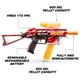 thumbnail image 2 of Gel Blaster XShot Hyper Gel Trace Fire Blaster con 10 000 gelatinas, 2 of 3