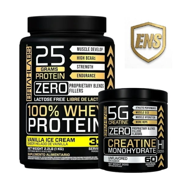 PACK PROTEINA 1K VANILLA ICE CREAM+CREATINA SIN SABOR 300G