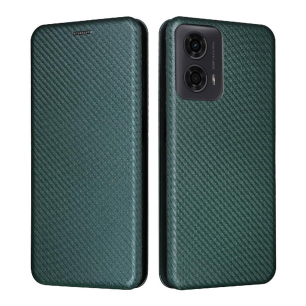 Funda Flip para FOXDOCK Motorola MOTO G04/G24 - Funda magnética de negocios, funda protectora delgada