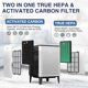 thumbnail image 3 of Juego de filtros purificadores de aire Cabiclean 400/400S para Coway AIRMEGA, 3 of 8