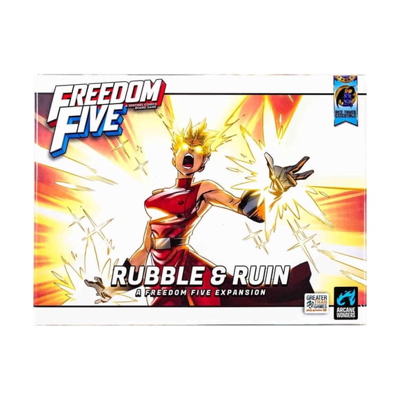 Arcane Wonders – Expansión Rubble Ruin para Freedom Five (Juego de mesa)
