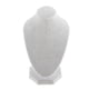 thumbnail image 1 of Collar De Terciopelo Busto Soportes Soportes Colgante Cadena Joyería Terciopelo Terciopelo Blanco, 1 of 3