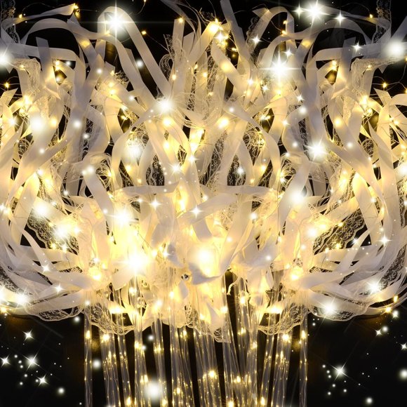 Varitas LED HONLYNE 28PCS Luz Blanca para Bodas