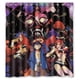 thumbnail image 1 of Cortina de ducha con diseño de dibujos animados de Gurren Lagann, juego de cortina de baño con ganchos, tamaño 66 x 72 pulgadas, 1 of 3