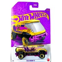 Vehículo Fundido A Presión Hot Wheels Baja Bison T5, Color Morado, Escala 1:64
