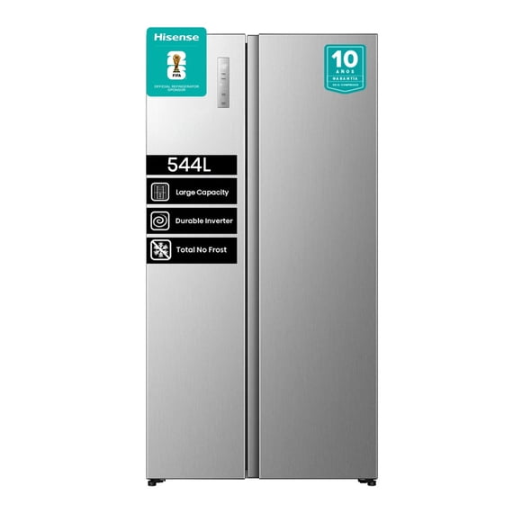 Refrigerador Hisense Side by Side No Frost / RS3P558NECF 531 Litros