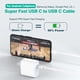 thumbnail image 5 of Cable USB C a USB C, paquete de 2 m para MacBook Air/Pro Charger, 5 of 7