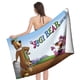 thumbnail image 4 of El Show de Oso Yogi Toalla de playa de secado rápido con diseño temático, regalo para mujeres y niñas, ideal para cumpleaños, fans, amantes de la música, uso en la playa o al aire libre, 78 × 180 cm, 4 of 6