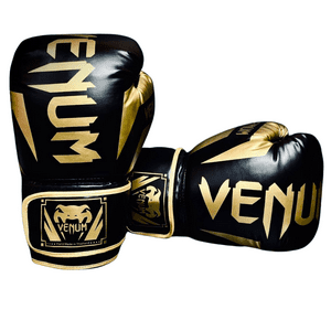 Venum - Guantes De Boxeo Evolution Black Gold 12 Oz