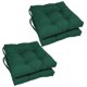 thumbnail image 1 of Cojín para silla Blazing Needles, sarga, cuadrado, verde bosque, 4 unidades, 1 of 2