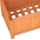 thumbnail image 3 of Macetero VidaXL Madera Maciza de Abeto con Enrejado, 3 of 3