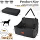 thumbnail image 3 of Asiento para perro Wooaidagg WOLHBL de espuma de 4 pulgadas, hasta 55 lb, 3 of 3