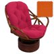 thumbnail image 1 of Pillow DCG Stores Bali Rattan Papasan Rocker giratorio color mandarina, 1 of 2