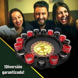 Daat Store Spa - Juego De Ruleta Casino Drinks Con 16 Vasos