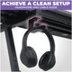 thumbnail image 5 of Soporte para teclado Liquid Stands con ruedas, estilo Z, color negro, 5 of 6