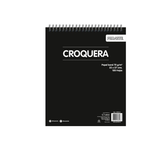 Croquera Block 22x27 Cm 1 Un Proarte