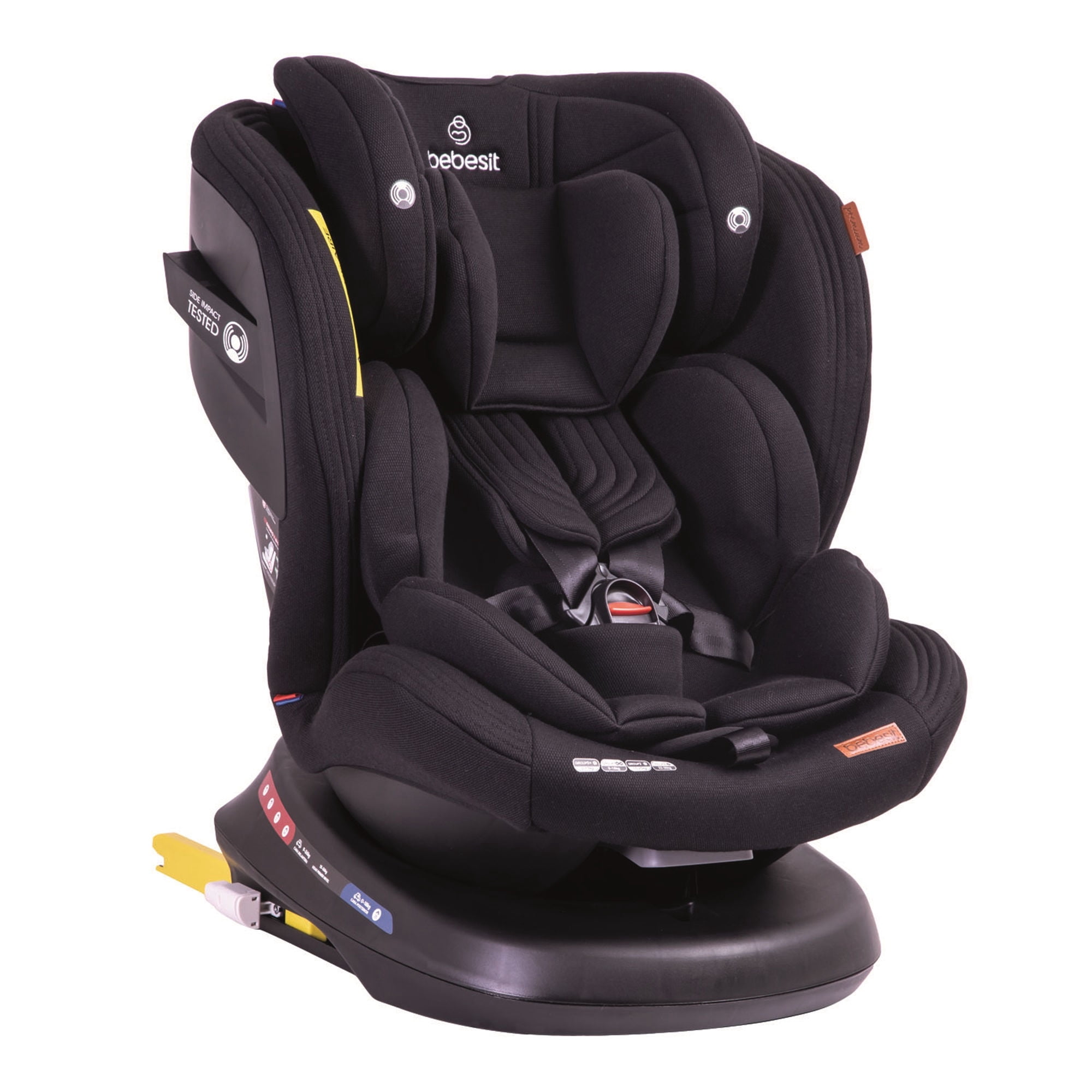Bebesit - Silla De Auto Supra 360 Negro