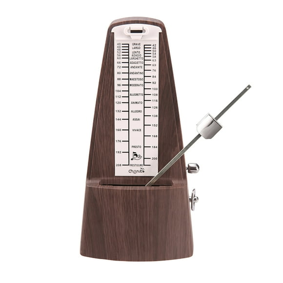 Metrónomo Mecánico Walnut Cherub WSM-330WN
