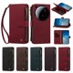 thumbnail image 4 of Funda Billetera Xiaomi 15 Ultra con Cierre, Rojo, 4 of 6