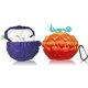 thumbnail image 1 of [Paquete De 2] Funda De Fruta Para Airpods Pro Bonita Funda 2019 Juego De Accesorios Protectores De Silicona Con Dibujos Animados 3D Para Devil Fruit, 1 of 9