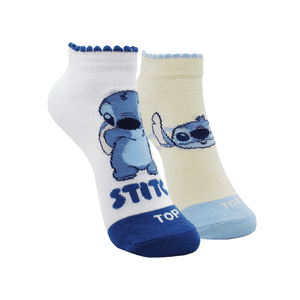 Top - Calcetines Tobilleros Mujer Algodón Pack 2 Stitch C2