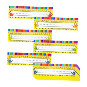 Magideal - Etiquetas De Nombre De Aula, Tarjetas De Nombre, Suministros De Bricolaje Con Líneas De Escritura A Mano, Etiquetas De Nombre, Etiquetas De Nombre Par