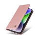 thumbnail image 3 of Funda Billetera de Cuero para iPhone 15 Plus con Tarjetero y Soporte - Tapa Magnética Rosa, 3 of 6