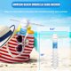 thumbnail image 4 of Sombrilla de playa Sand Anchor AMMSUN Heavy Duty blanca, 4 of 8