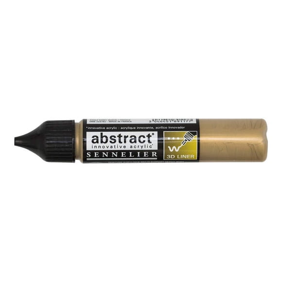 Pintura SENNELIER Liner Acrílico Abstracto 27 ml Oro Iridiscente