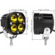 thumbnail image 2 of Luces LED tipo Pod SUFEMOTEC 7,5 cm 40 W Amarillo 12‑V‑32‑V, 2 of 9