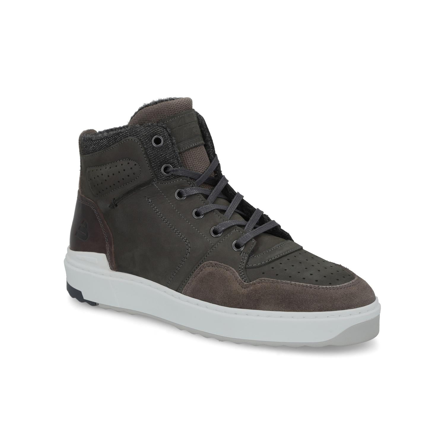 Zapatillas Hombre Cuero Wye-6-76 Bullboxer Gris 44