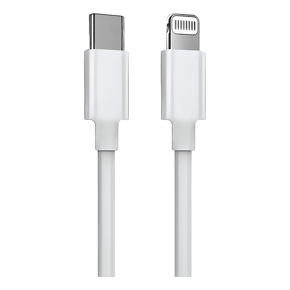 Cable para iphone tipo c datos y carga 1 metro pack x 2