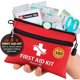 thumbnail image 1 of Protect Life Travel First Aid Kit for Car, Small Mini Emergency Kit, 1 of 3