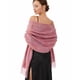 thumbnail image 1 of Pashmina Nonakgado Rosa con Estampado Paisley – Chal, Pañuelo y Hijab, 1 of 5