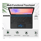 thumbnail image 2 of Funda Con Teclado Negro Para iPad Air 6 11 M2 2024 Español, 2 of 7