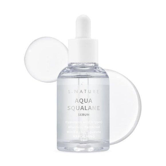 Sérum S.NATURE Aqua Escualano Hidratación Profunda 70 mL Para Todo Tipo de Piel