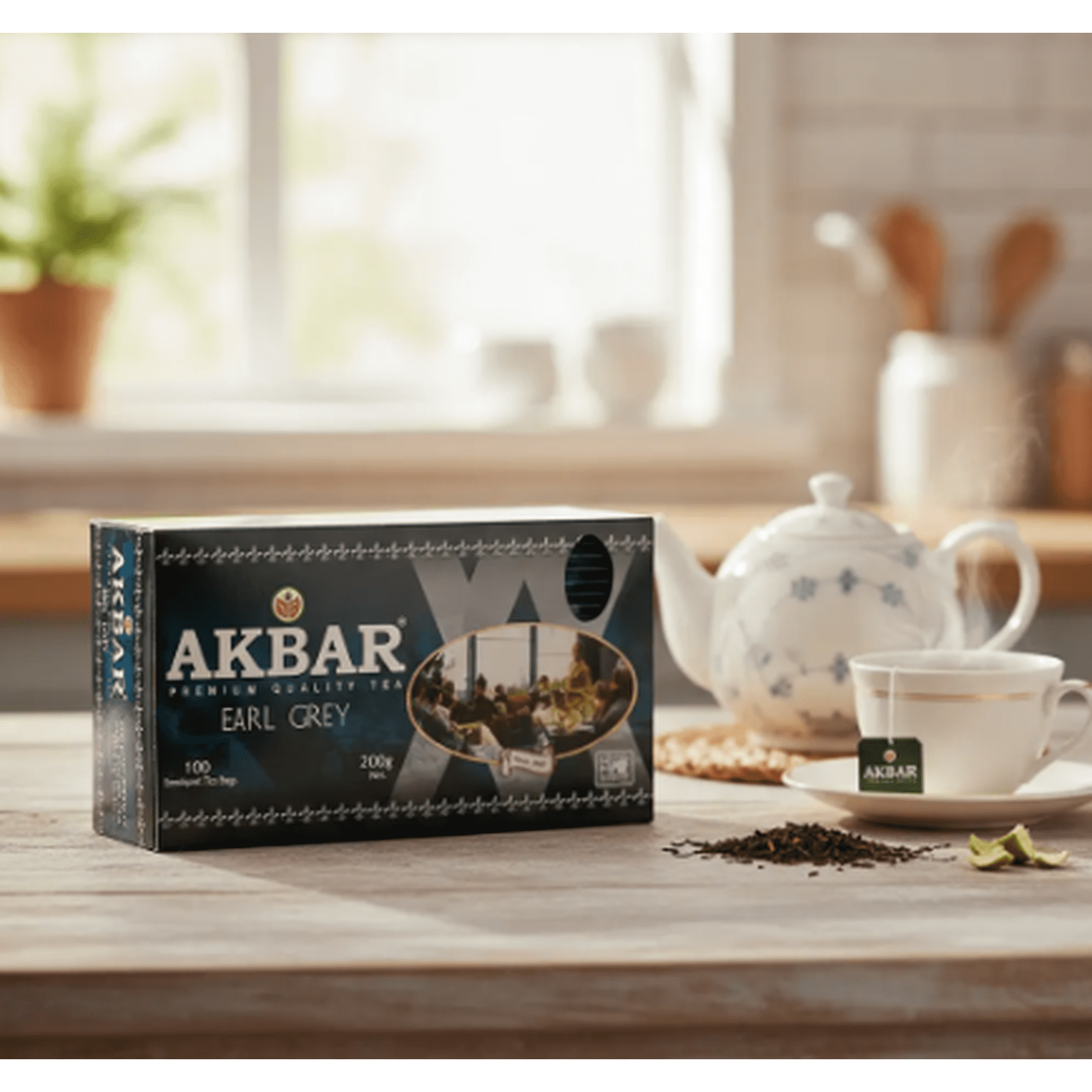 Te Akbar Earl Grey 100 Bolsitas