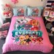 thumbnail image 1 of Paw Patrol Pups Pink Quilt Duvet Cover Set Bedclothes Bedding Kids Bed Linen3-Piece Bedding Set, 1 of 5