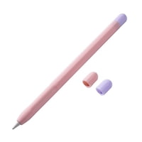 Genérico - Funda Silicona Para Apple Pencil 2 Rosado